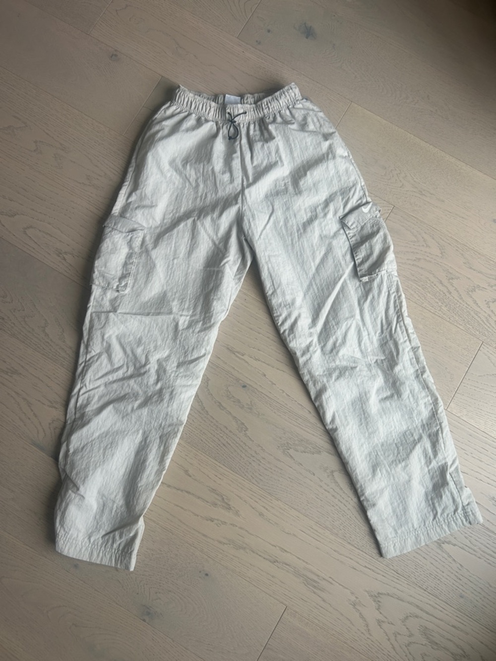 Nike Light Gray Cargo Track Joggers